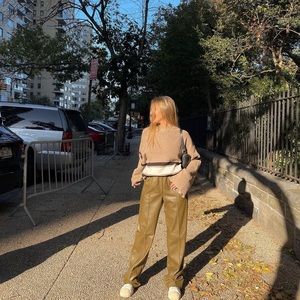 Dynamite faux leather pants